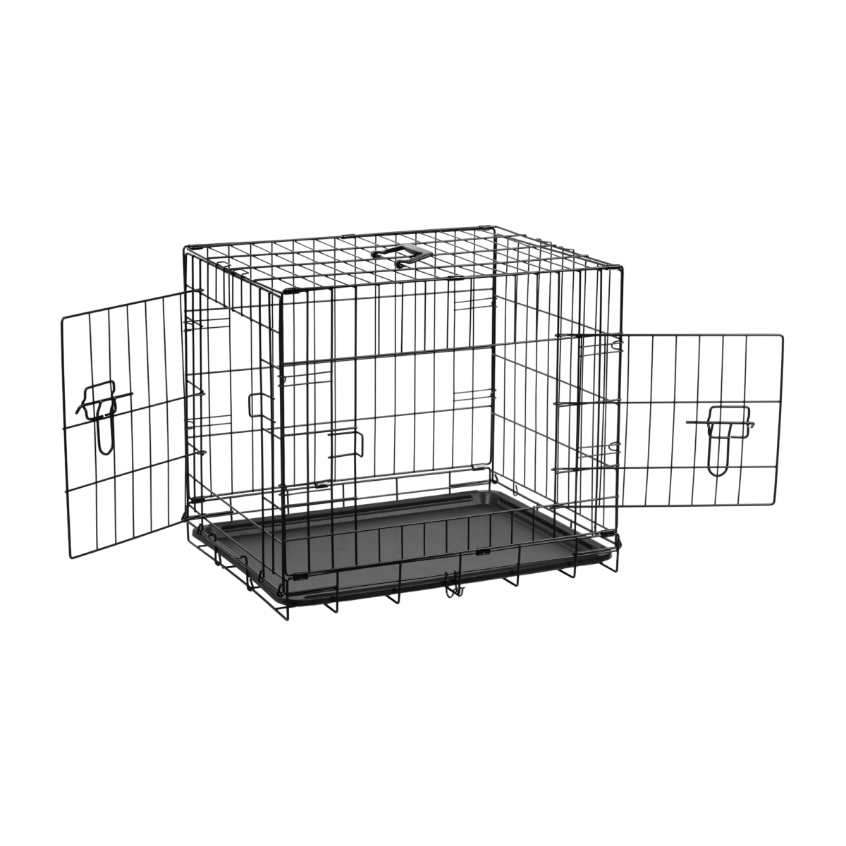 Металева клітка для собак, манеж REBEL RA-1201 ANIMALS, розмір M - Зображення 2