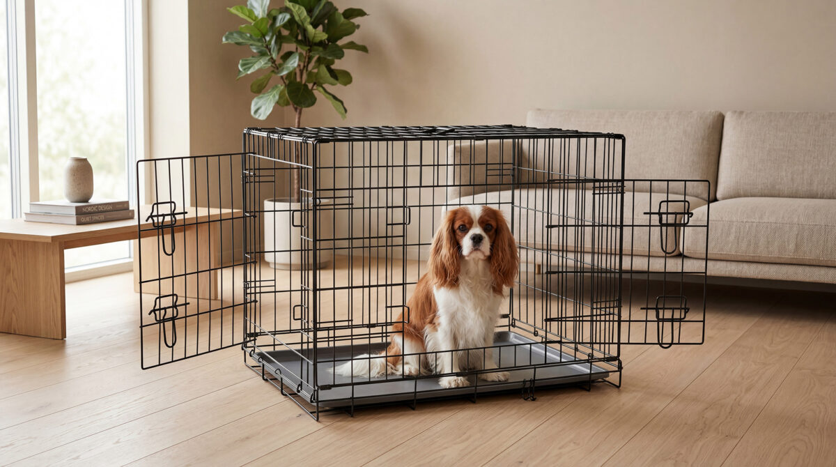 Металева клітка для собак, манеж REBEL RA-1203 ANIMALS, розмір XL - Зображення 8