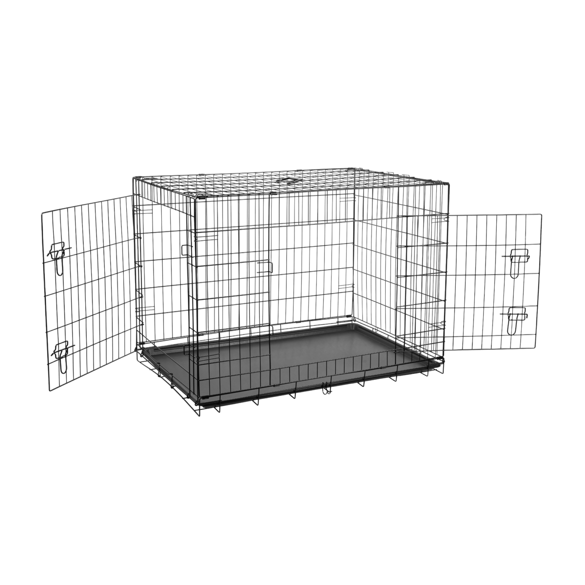 Металева клітка для собак, манеж REBEL RA-1204 ANIMALS, розмір XXL - Зображення 2