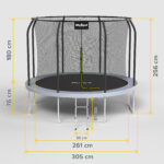 Батут Rebel Active PRO RBA-8002 10 ft (305 -312 см) - Зображення 8