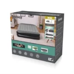 Надувний двоспальний матрац BESTWAY 67403 203x152x46 см з насосом - Зображення 11