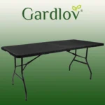 Стіл садовий складний Gardlov 180 см чорний HDPE сталь - Зображення 2