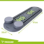 Мультифункціональна дошка для пілатесу Trizand 27190 97x35 см - Зображення 3