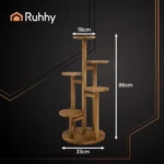 Підлогова стійка для квітів Ruhhy 26041 86 см, 6 рівнів, 7 горщиків - Зображення 2