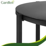 Комплект меблів для балкона Gardlov 4 елементи чорний - Зображення 19