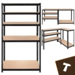 Стелаж складський Bigstren 180x90x40 см 5 полиць 1000 кг - Зображення 6