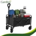 Складаний садовий візок Gardlov 90 л до 100 кг 4 колеса - Зображення 4