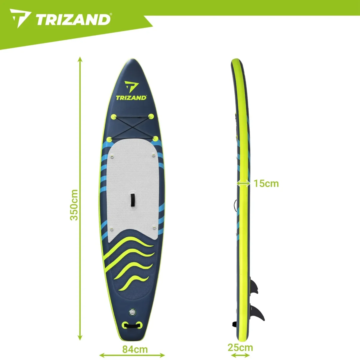 Надувний сапборд Trizand 27785 350 см з аксесуарами - Зображення 2