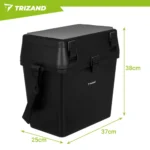 Рибальська скриня Trizand 38×34×21 см з ременем - Зображення 2