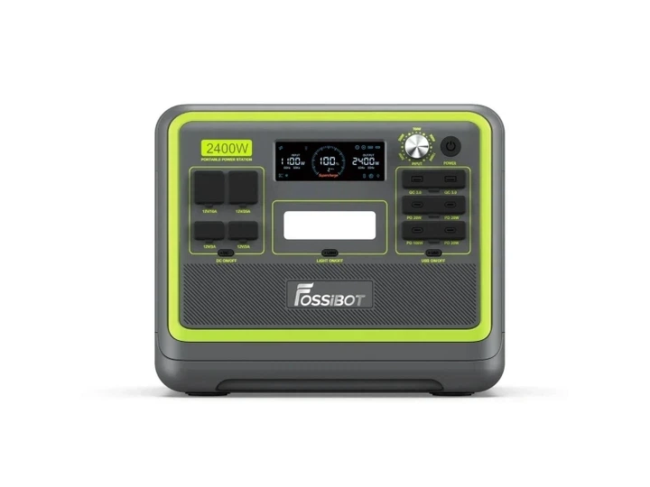 669891455 Портативна зарядна станція FOSSiBOT F2400 Green 2048Вт·год - Зображення 1