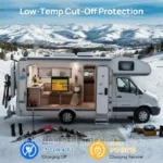 Літій-залізо-фосфатний ECO-WORTHY 12.8V 100Ah LiFePO4 - Зображення 6