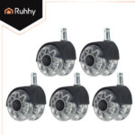 Колеса для офісного крісла RUHHY 25280 – 5 шт. - Зображення 6
