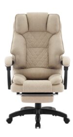 Офісне крісло Hell's Chair HC-1031 Massage Edition Beige - Зображення 3