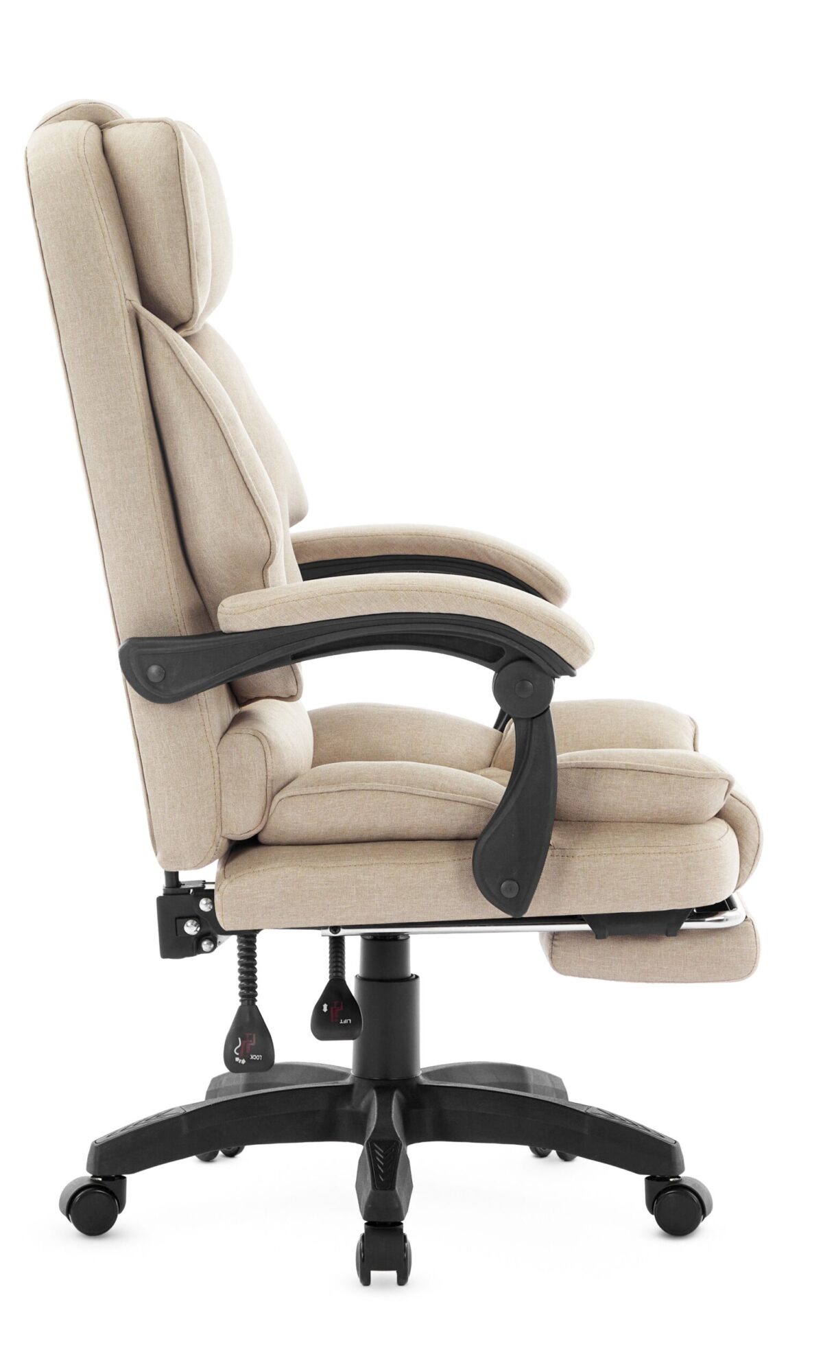 Офісне крісло Hell's Chair HC-1031 Massage Edition Beige - Зображення 6