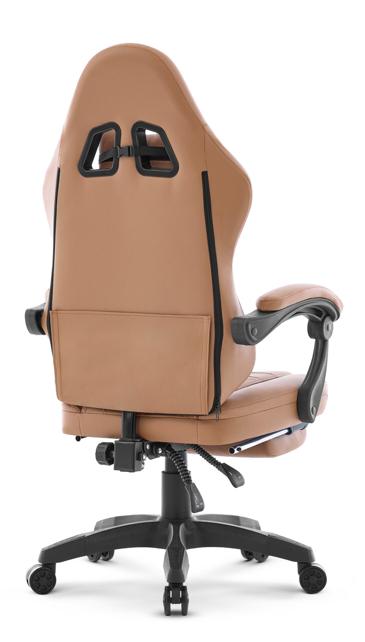 Геймерське крісло Hell's Chair HC-1015 Light Brown екошкіра - Зображення 5