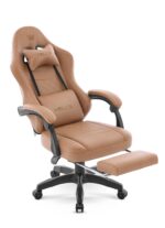 Геймерське крісло Hell's Chair HC-1015 Light Brown екошкіра - Зображення 6