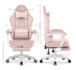 Геймерське крісло Hell's Chair HC-1015 Pink рожевий велюр - Зображення 10