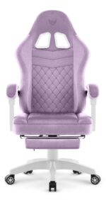 Геймерське крісло Hell's Chair HC-1015 Purple велюр - Зображення 2
