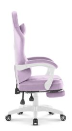 Геймерське крісло Hell's Chair HC-1015 Purple велюр - Зображення 3