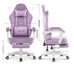 Геймерське крісло Hell's Chair HC-1015 Purple велюр - Зображення 10