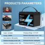 Акумулятор Ameisentech 12.8V 100Ah LiFePO4 з BMS 100A - Зображення 6
