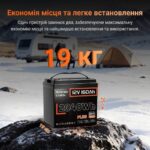 Акумулятор Humsienk LiFePO4 PLUS 160Ah 150A BMS 12 V - Зображення 2