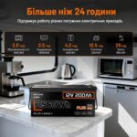Акумулятор Humsienk LiFePO4 PLUS 200Ah 250A BMS 12 V - Зображення 5