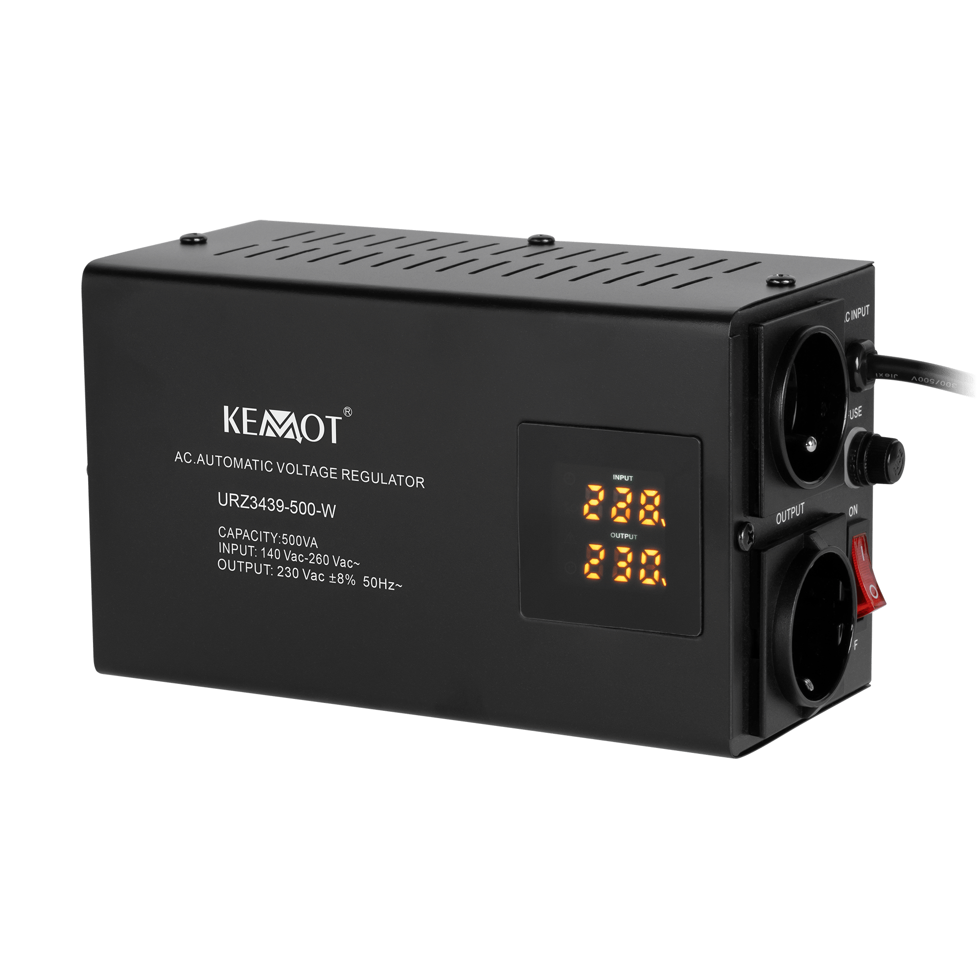 automatyczny-stabilizator-napiecia-kemot-ser-500-w-precyzja-8-b1e09bd6279240e49abbf1dd67c7d347-46f69c24 Стабілізатор напруги 500 VA KEMOT SER-500-W точність ±8% - Зображення 1