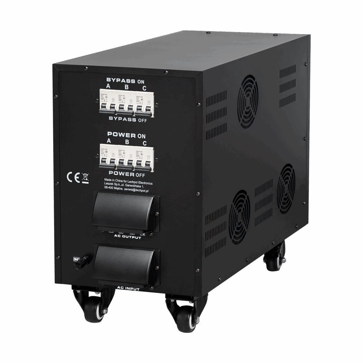 Трифазний стабілізатор напруги KEMOT PROavr-45K 45 кВА - Зображення 2