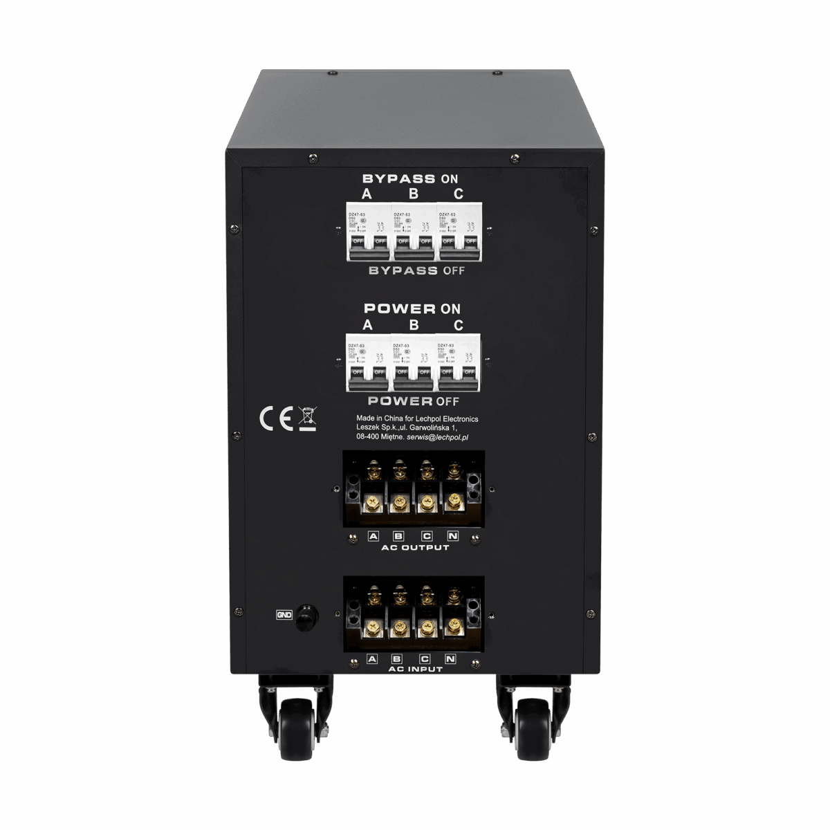 Трифазний стабілізатор напруги KEMOT PROavr-45K 45 кВА - Зображення 3