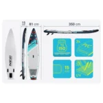 SUP-дошка Reefbreak 350×81×15 см Neo-Sport 170312 - Зображення 3