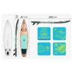 SUP-борд Reefbreak 350×81×15 см Neo-Sport 170314 - Зображення 3