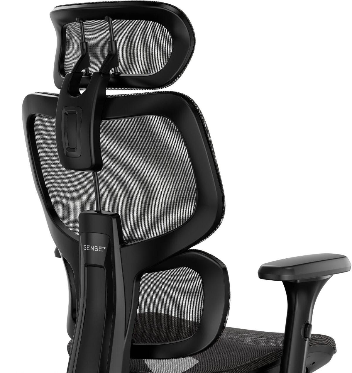 Офісне крісло SENSE7 Nobu Graphite + USB-кабель Чорний - Зображення 5