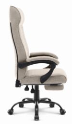 Офісне крісло Hell's Chair HC-1030 Beige тканина - Зображення 3
