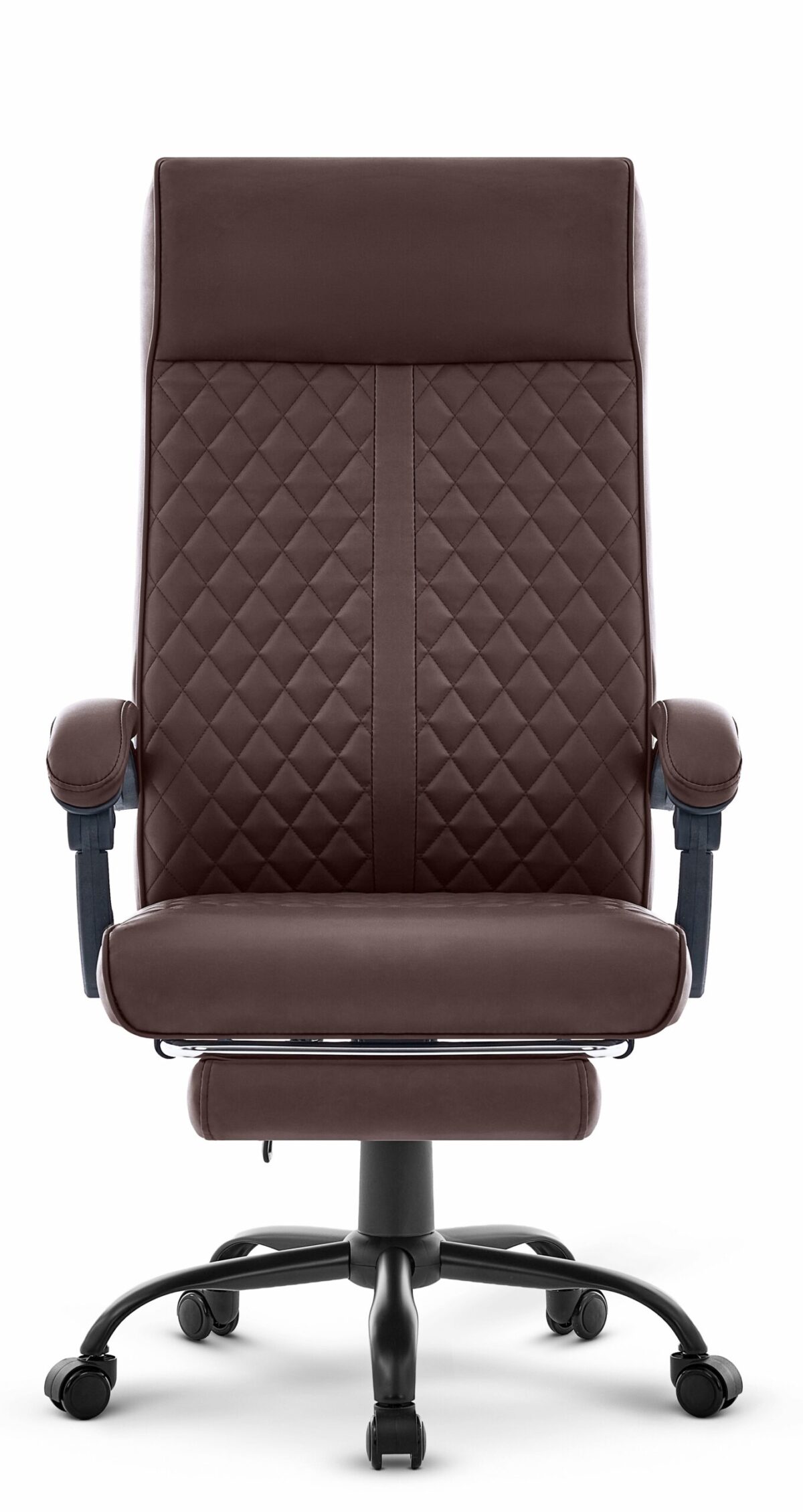 Офісне крісло Hell's Chair HC-1030 Brown екошкіра - Зображення 2