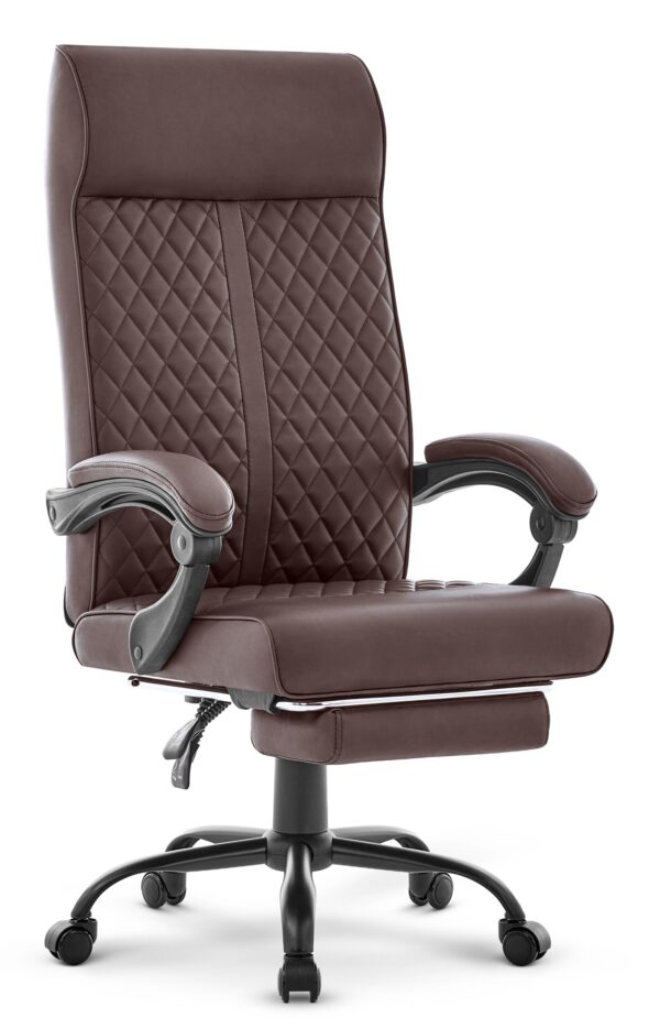 Офісне крісло Hell's Chair HC-1030 Brown екошкіра