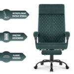 Офісне крісло Hell's Chair HC-1030 Green тканина - Зображення 8