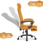 Офісне крісло Hell's Chair HC-1030, Mustard тканина - Зображення 7
