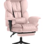 Офісне крісло Hell's Chair HC-1037 Pink оксамит
