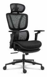Офісне крісло Hell's Chair HC-1044, Black сітка