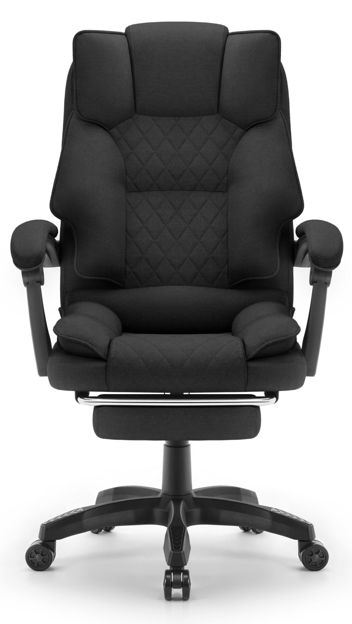 Офісне крісло Hell's Chair HC-1031 Massage Edition Black тканина - Зображення 3