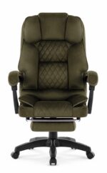 Офісне крісло Hell's Chair HC-1031 Olive, оксамитова тканина - Зображення 2