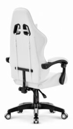 Ігрове крісло Hell's Chair HC-1003 2.0 White, біла екошкіра - Зображення 7