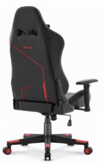 Геймерське крісло Hell's Chair HC-2001 Black Red, преміальна екошкіра - Зображення 5