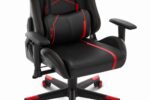 Геймерське крісло Hell's Chair HC-2001 Black Red, преміальна екошкіра - Зображення 7