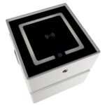 Smart тумбочка IKONKA KX2634 ECRU з бездротовою зарядкою - Зображення 5