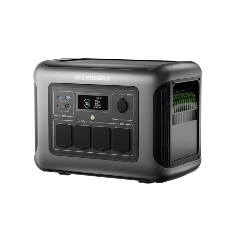 allpowers-r1500-lite Зарядна станція ALLPOWERS R1500 Lite, 1600 Вт, швидка зарядка - Зображення 1