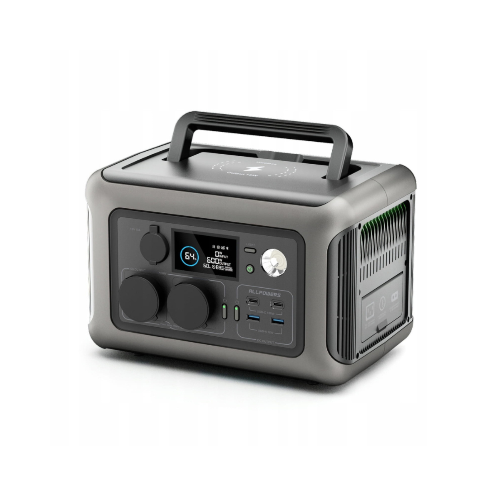 allpowers-r600 Портативна зарядна станція ALLPOWERS R600 600 Вт / 299 Вт·год - Зображення 1