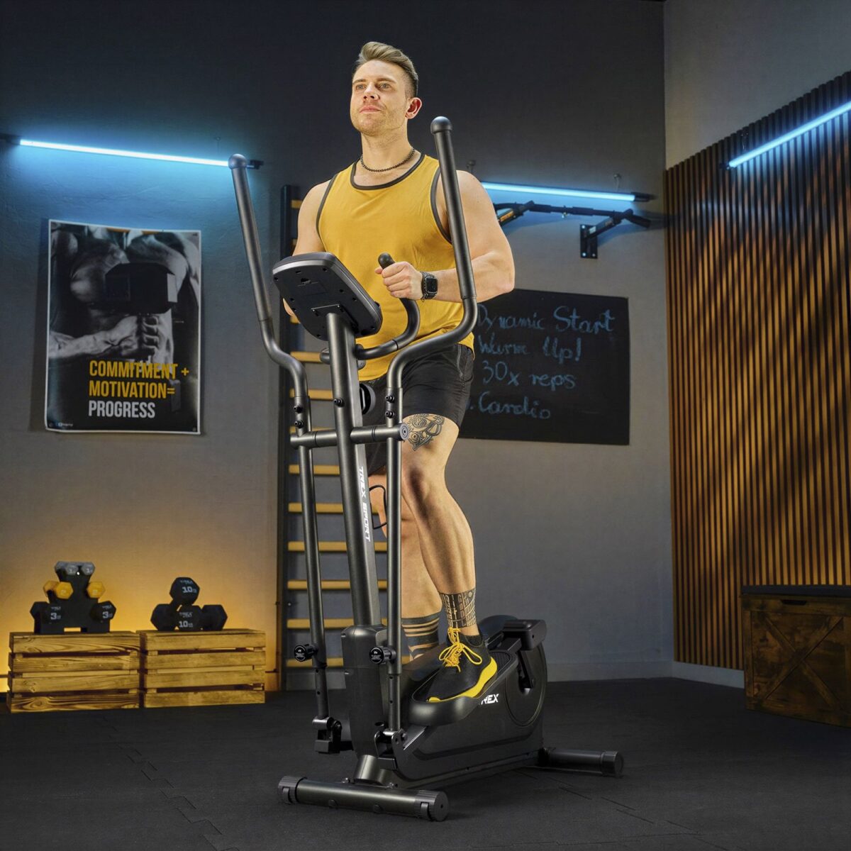 Магнітний орбітрек TREX SPORT SINER TX-500CT, чорний - Зображення 3