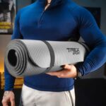 Килимок для фітнесу TREX SPORT NBR 1 см 180x60 см сірий - Зображення 2
